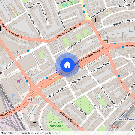 Flat 14 West Cromwell Road, Court SW5 9QL, Earls