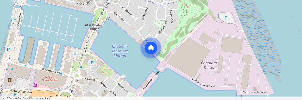 Watersmeet, St Mary`s Island, Chatham, Kent, ME4