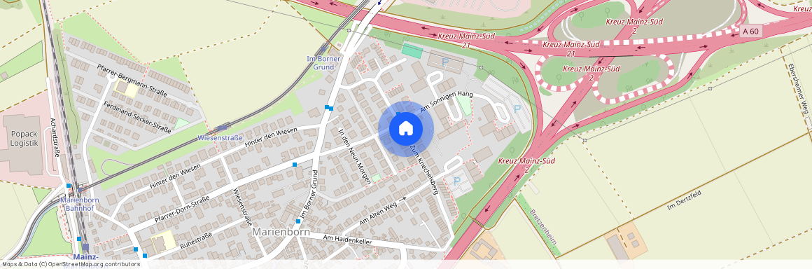 Zum Knechelsberg, 55127, Zum Knechelsberg    Mainz