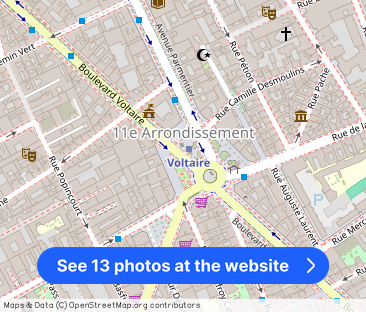 Appartement meublé 1 Chambre Standing 38 m² - Paris, Voltaire - Photo 1