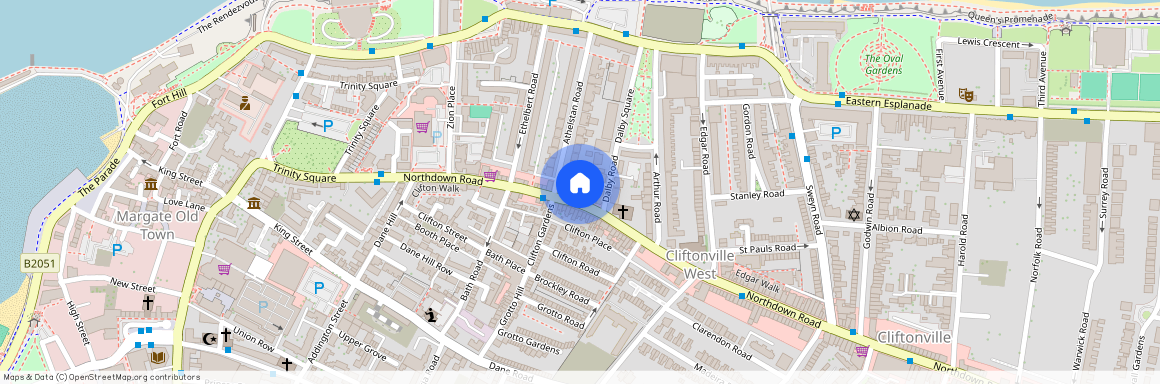 Northdown Road, Cliftonville, CT9