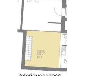++ stilvolle 1,5-Raum Loftwohnung mit Galeriegeschoss & Einbauküche... - Photo 2