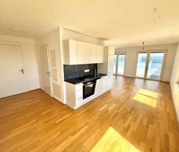 Moderne 1-Zimmer-Wohnung mit Balkon + Gym + Sauna -direkt bei U2-Donaumarina in 1020 Wien zu mieten - Photo 2