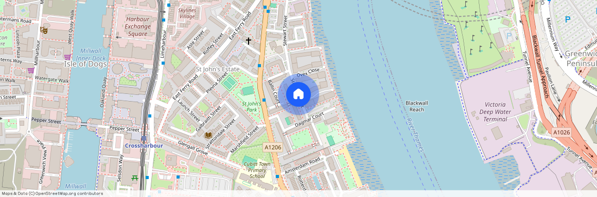 Galleons View, Stewart Street, London, E14