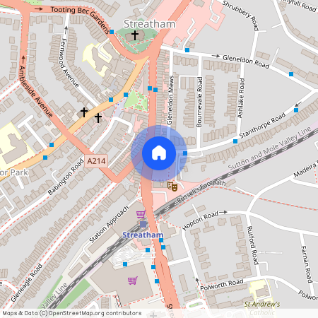 Stanthorpe Road, Streatham, Lambeth, London, SW16