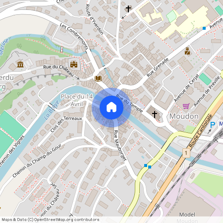 1510, Moudon, Rue Mauborget 1, 2