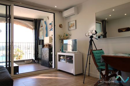 Studio pour 2 personnes vue sur la marina à Cogolin - Photo 4