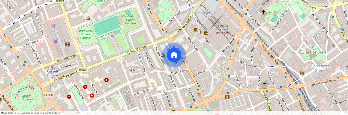 Brownlow Mews, Bloomsbury, WC1N