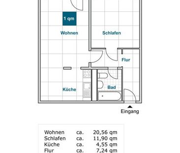 Ihre neue 2-Zimmer-Wohnung wartet auf Sie! - Foto 4