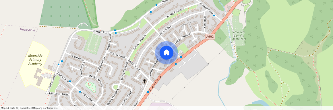 Oxford Place, Moorside, Consett, DH8