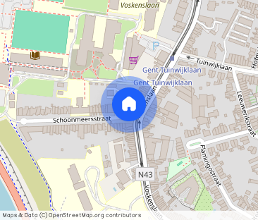Studentdome, kamer 1 - Schoonmeersstraat 2 - Foto 1