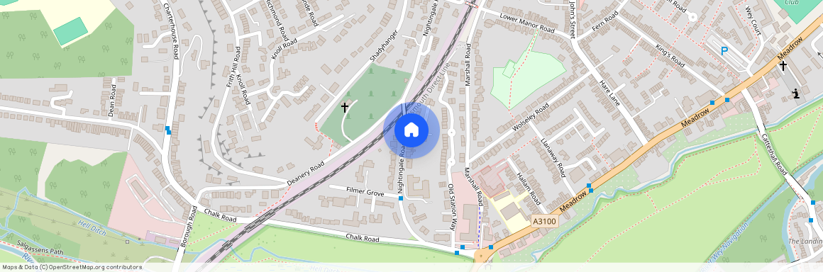 GU7 3AQ, Godalming