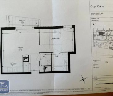 Appartement à louer 2 pièces 39.98m² - Photo 2