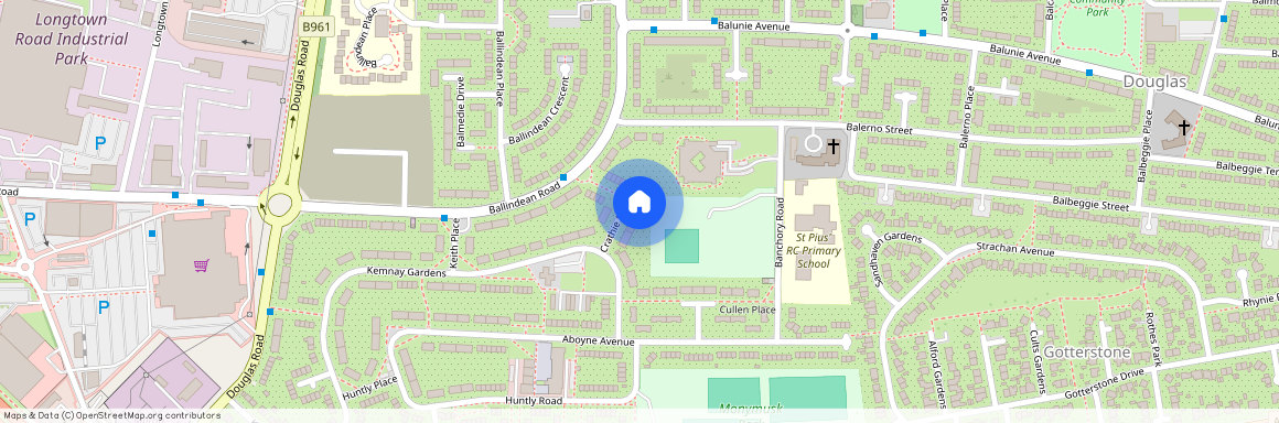Crathie Place, DD4, DD4 7TW, Dundee