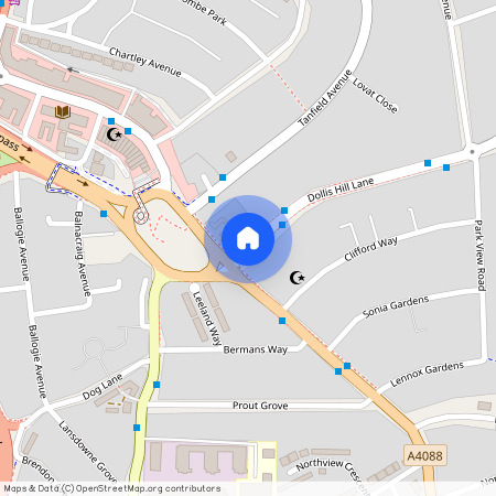Oberman Road, Dollis Hill, NW10, London