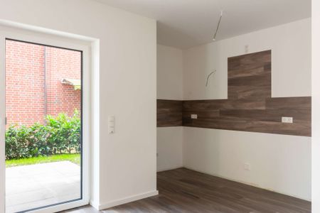 Saterland: Helle 2-Zimmer-Neubauwohnung im Erdgeschoss – Terrasse & moderne Haustechnik. Obj. 8942 - Photo 4
