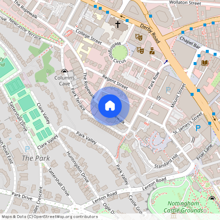 The Ropewalk, Nottingham, NG1, The Ropewalk, Nottingham, NG1