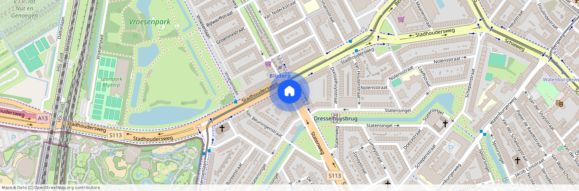 Blijdorp, 3039 HK, Statenweg, Rotterdam