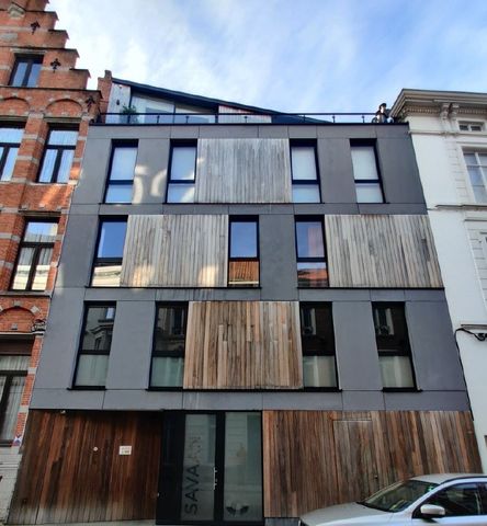 Modern, instapklaar appartement 1 slaapkamer met afz. bureau en terras op de tweede verdieping in het centrum van Gent. - Photo 2