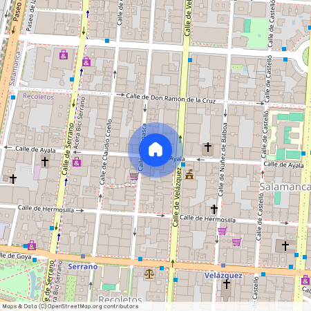 Calle de Ayala, Madrid, Community of Madrid 28001