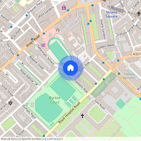 Burton Court, Franklins Row, Chelsea