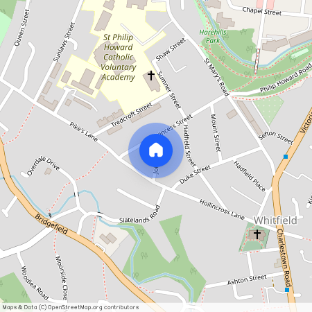 John Street, Glossop, Derbyshire, SK13