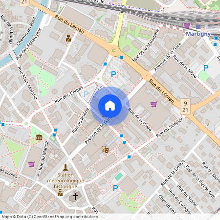 1920, Martigny, Av. de la Gare, 17