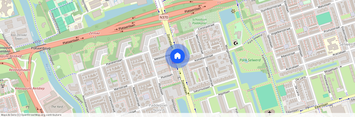 Paddepoel-Noord, 9742 BJ, Zonnelaan, Groningen