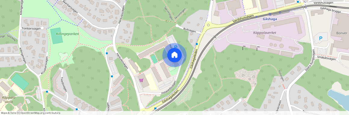 Holavedsvägen, Lidingö