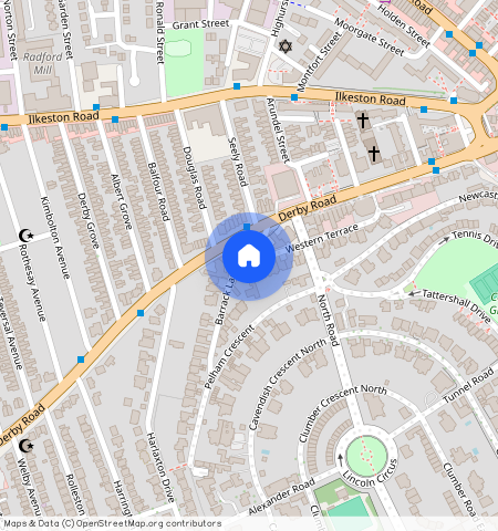 ** The Octagon, Western Terrace, Nottingham, NG7 1AF