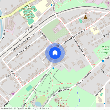 ul. Jarosława Dąbrowskiego, Lubań, lubański, dolnośląskie