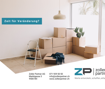 praktische 3 Zimmer-Wohnung in Wil - Photo 1