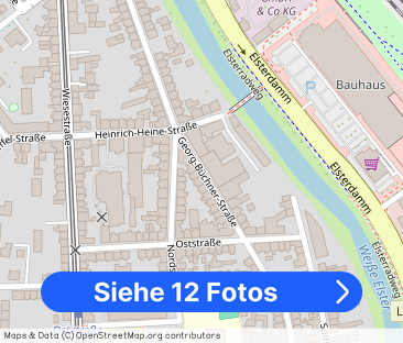 Erstbezug nach Sanierung: 2-Raum-Wohnung mit Balkon - Foto 1