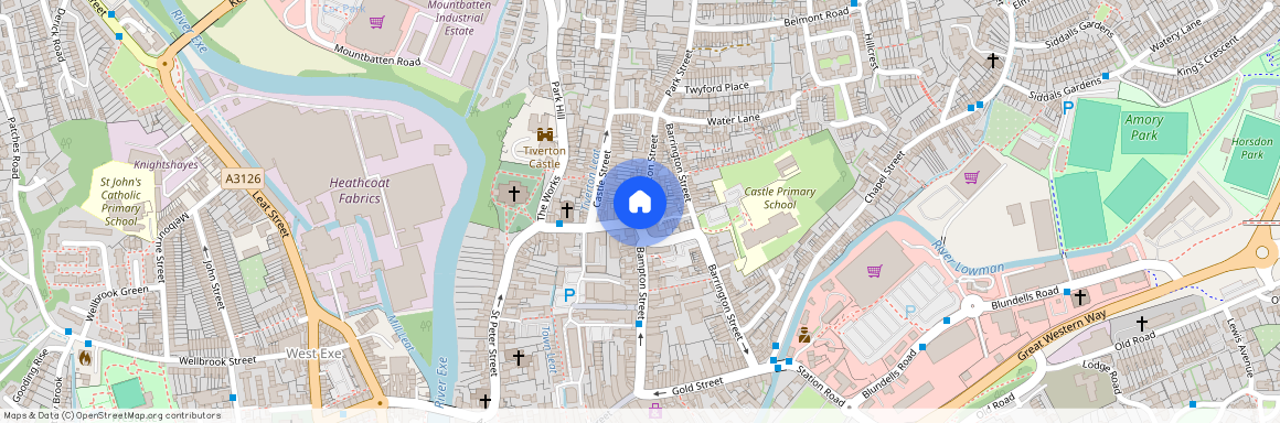 Bampton Street, Tiverton, Devon, EX16