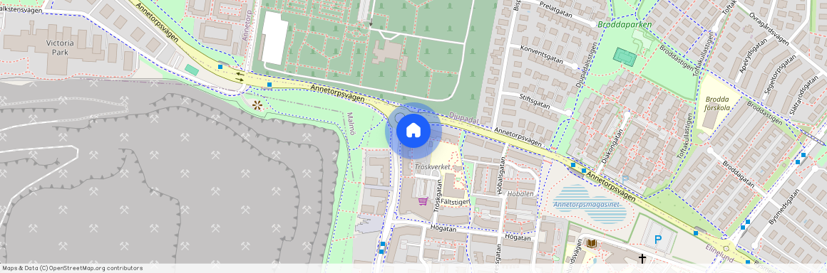 Blåsebergavägen, Limhamn