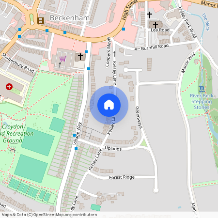 Kelsey Lane, Beckenham, Kent, BR3