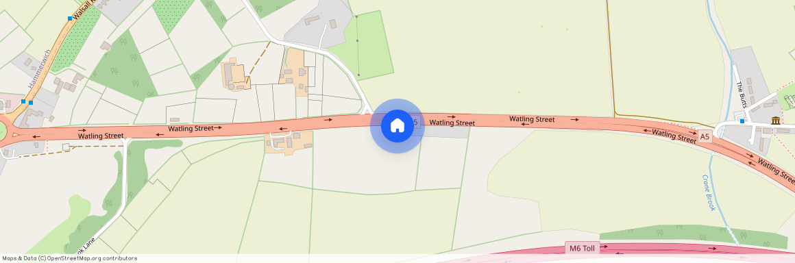 Watling Street, Wall, Lichfield, WS14