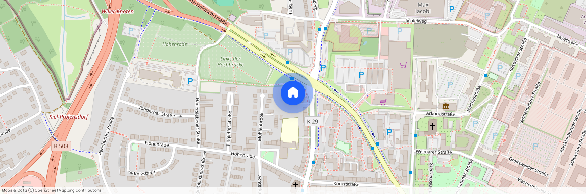 Holtenauer Str. 353, 24106, Kiel Ot Wik