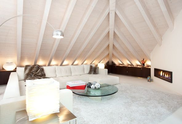 Superbe attique au centre de Crans - Photo 1