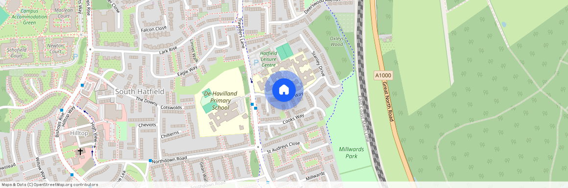 Drakes Way, Hatfield, Hertfordshire