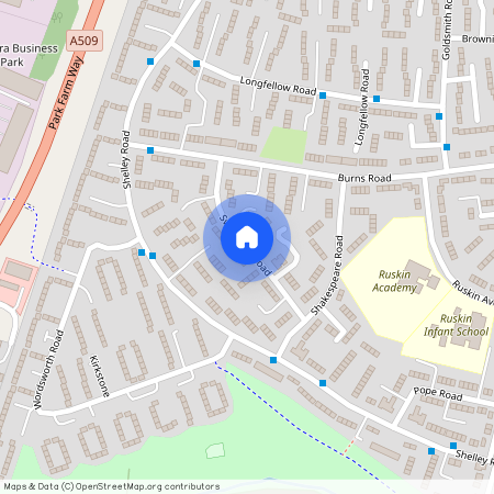 Swinburne Road, Wellingborough