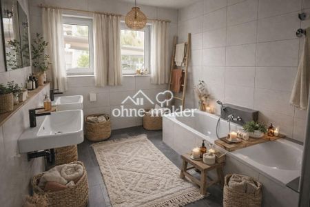 großzügige 3-Zimmer Wohnung 90 qm mit Balkon in Leutershausen in ruhiger Lage - Photo 5