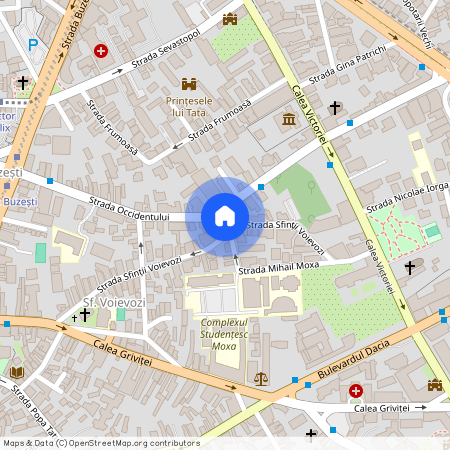 P-ta Sfintii Voievozi, Bucuresti