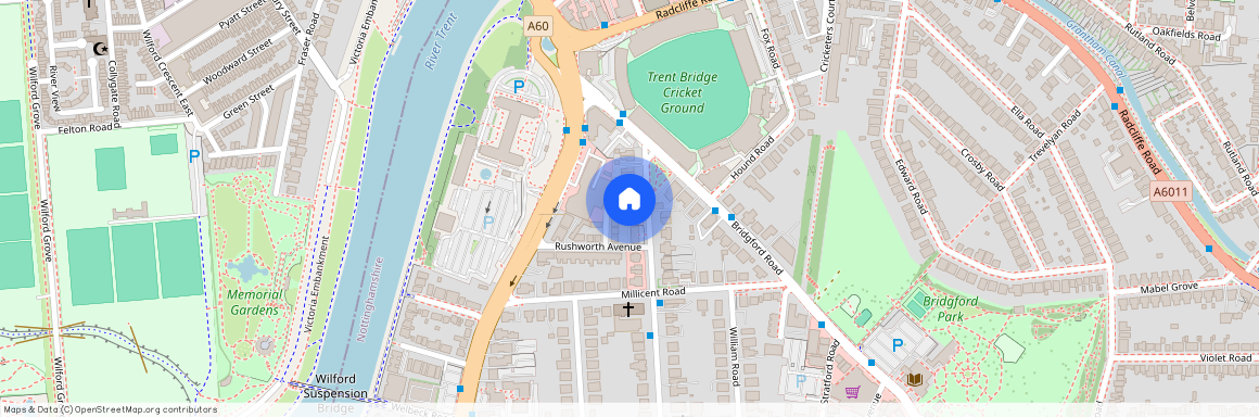 Musters Road, Nottingham, NG2, Musters Road, West Bridgford, NG2 7PL