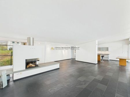 Elegant 5.5-room penthouse apartment with lift access, fireplace & large terrace - Foto 2