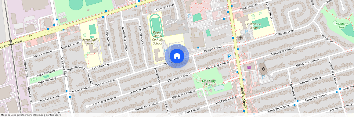 google map, Toronto, Toronto, Toronto, M6B 2P9