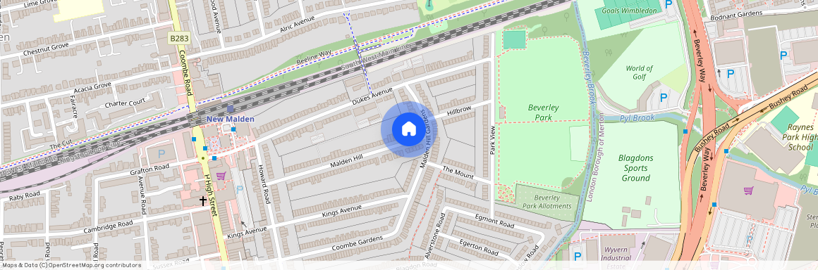 Malden Hill Gardens, New Malden, KT3