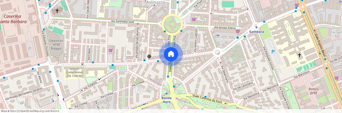 Viale Pisa, Włochy, Milan