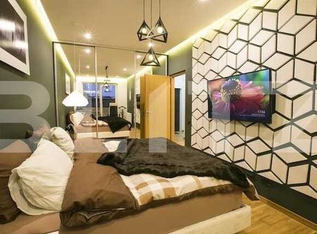 2 camere, 57 mp, mobilat lux, garaj, zona strazii Traian - Photo 2