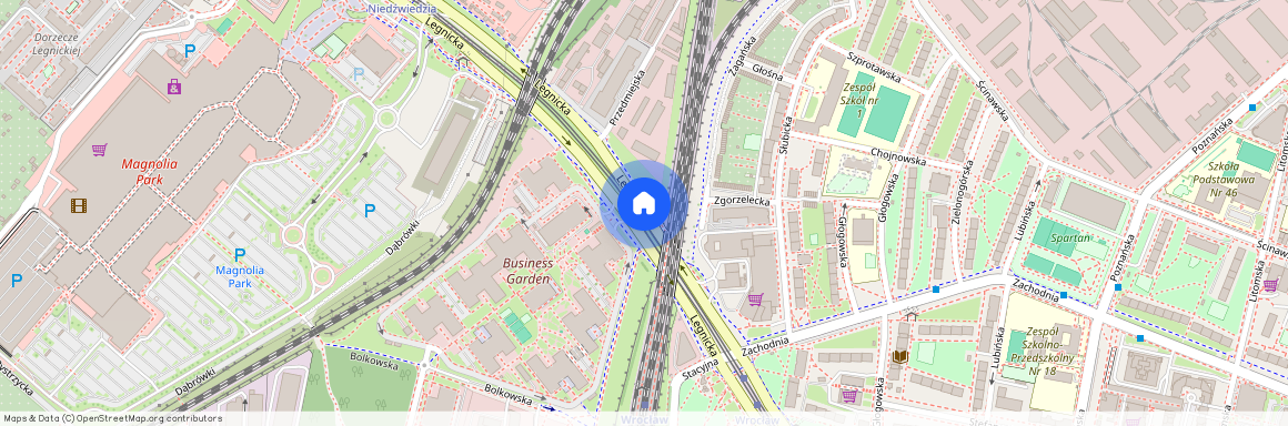 ul. Legnicka, Szczepin, Stare Miasto, Wrocław, dolnośląskie